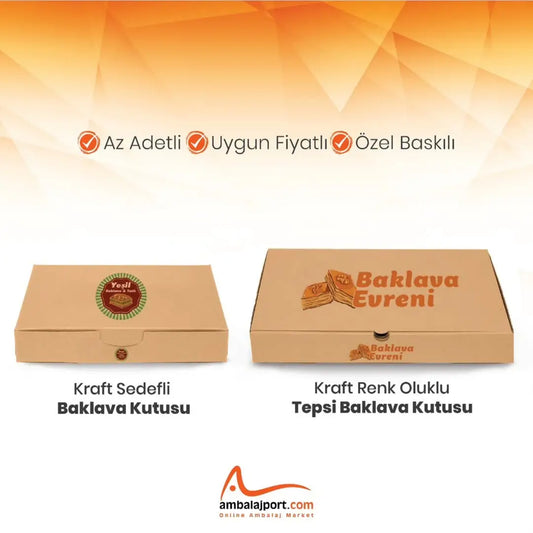 Tatlılarınızı Değerli Gösterecek Hediyelik Gıda Ambalajları