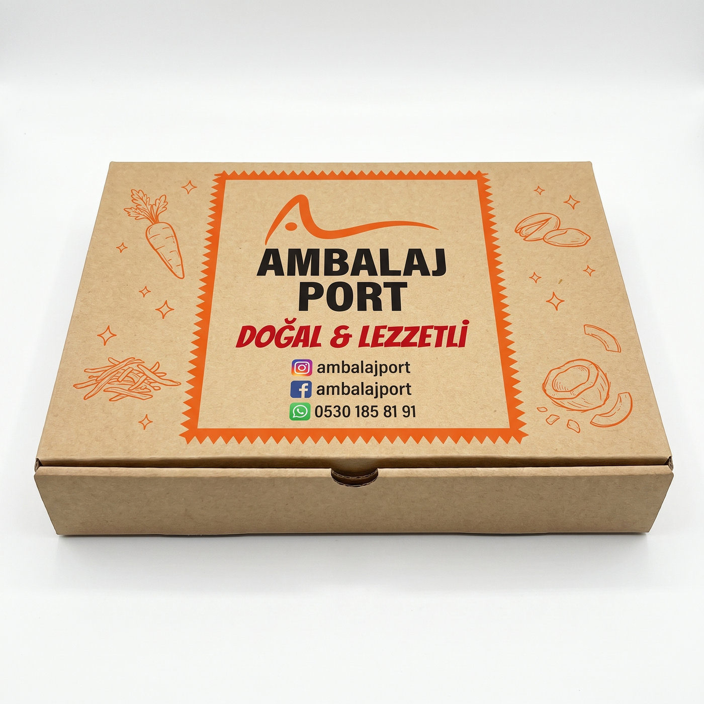 AmbalajPort özel baskı örneği — Cezerye Kutusu