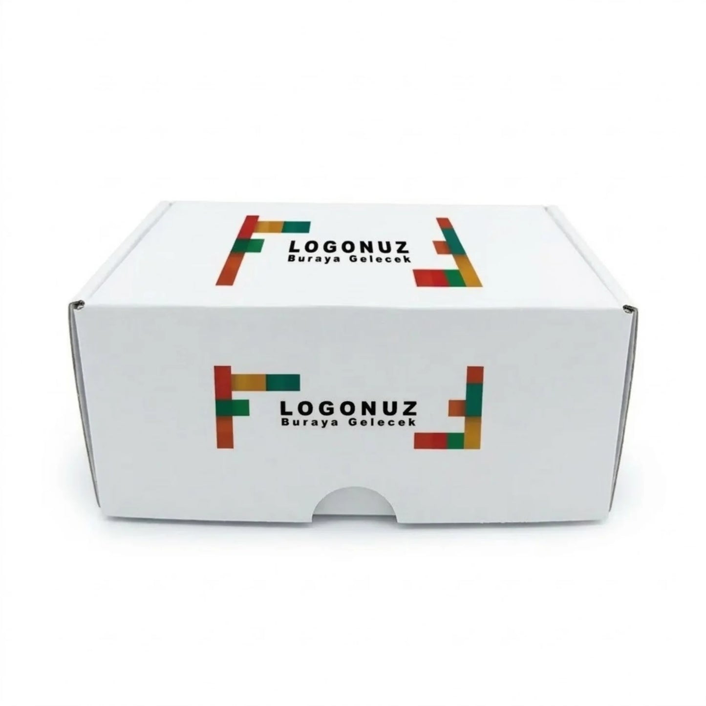 Özel Baskılı Beyaz E-Ticaret Kutusu 20x29x10 cm BST