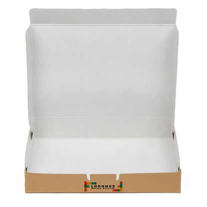 Özel Baskılı Kraft Sedefli Baklava Kutusu 1000 gr