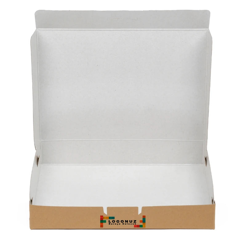 Özel Baskılı Kraft Sedefli Baklava Kutusu 1500 gr