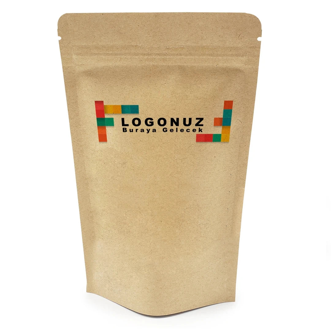 Özel Baskılı Alüminyum Penceresiz Kraft Doypack 250 gr