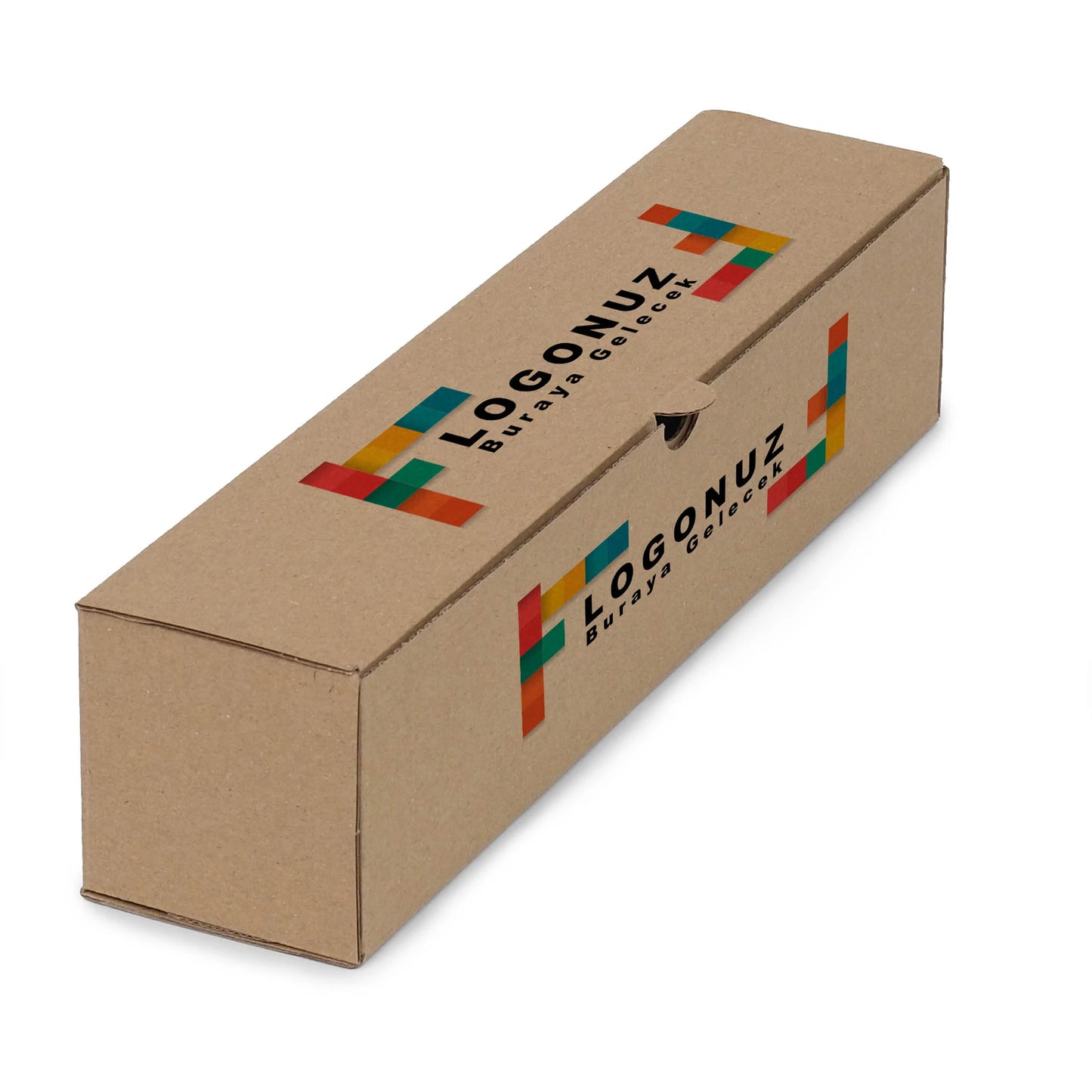 Özel Baskılı Oluklu Kraft Renk Dürüm Kutusu