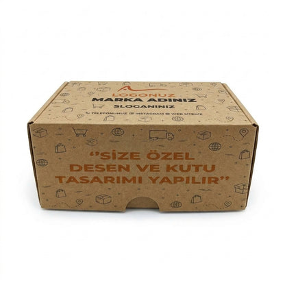 Özel Baskılı Oluklu Geçmeli E-ticaret Kutusu